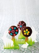 Chocolate & marshmallow cake pops