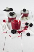 Blackberry curd to give as a gift