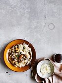 Mushroom and mascarpone risotto