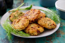 Millet fritters
