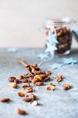 Spiced nuts for Christmas