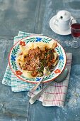 Pappardelle with duck ragout (Italy)