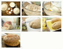 How to bake Irish soda bread with wholewheat flour