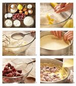How to make a raspberry and sour cream tart