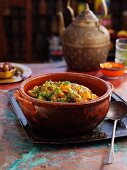 Pork tagine with sweet potato (North Africa)