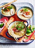 Chicken and Lemongrass Soup with Noodles