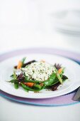 Baby Vegetable Salad with Ricotta