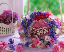 Cornflower wreath