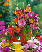 Antirrhinum (Löwenmäulchen), Phlox (Flammenblume)