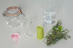 Herb lantern with interlocking glasses (1/5)