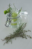 Herb lantern with interlocking jars 3/5