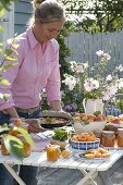 Processing freshly harvested apricots