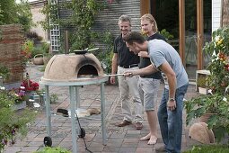 Spätsommer-Gartenparty