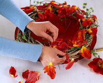 Petals wreath