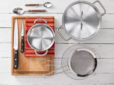 Kitchen utensils for making quinoa