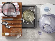 Kitchen utensils for making dips