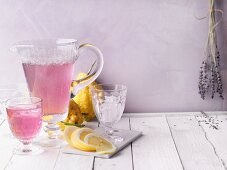 'Purple Lady' lemonade