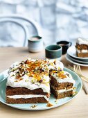 Masala carrot cake