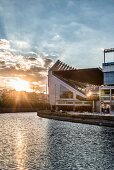 The Estadio Vicente Calderon, the stadium of Atlético Madrid in Madrid, Spain