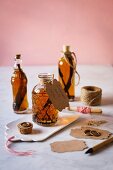 Homemade vanilla extract