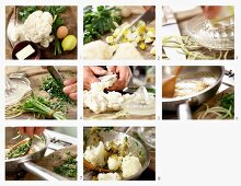 How to make Polish style cauliflower with egg, lemon and breadcrumbs