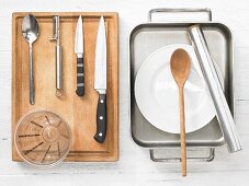 Kitchen utensils for making roasts