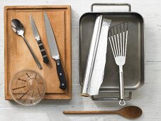 Kitchen utensils for braising