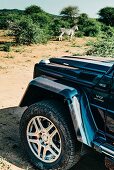 A safari in Africa with the Mercedes-Maybach G 650, an SUV by Mercedes