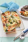 Spring vegetable gratin