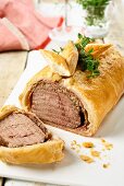 Beef Wellington (Beef fillet in puff pastry)