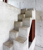 Concrete samba stairs