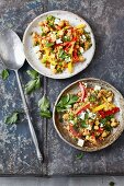 Curry vegetable couscous