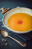 Spicy pumpkin and potato soup