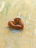A pretzel heart