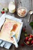 Strawberry Ripple Ice Cream