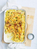 Quick mac and cheese with buttermilk
