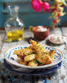 Fish fingers with tartare sauce