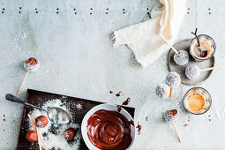 Tim tam lamington balls