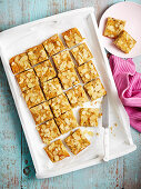 Banana and Almond Slice