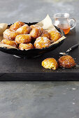 Citrus and ricotta fritters