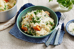 Leek and Vegetable Risotto