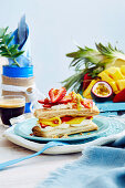 Tropical mille feuille