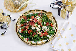 Christmas with Woman s Day - All the trimmings! - Mixed Green Beans, Peas, Hazelnut & Pancetta Salad