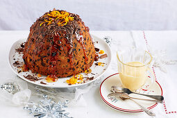 Christmas with Woman s Day - Take One Christmas Fruit Cake Mix.. - Orange & Dark Chocolate Christmas Pudding