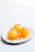 Spiced rosewater apples