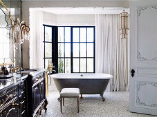 French baroque style bathroom