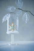 Snow Flake Cookie in Glass
