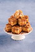 Golden gaytime cubes (frozen toffee dessert, Australia)