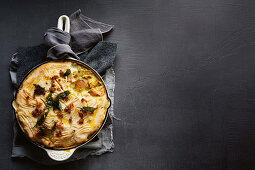 Indian fish pie with cauliflower topping