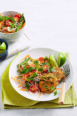 Thai Fish Cakes with Noodle Salad
